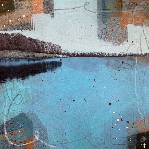 'Reservoir Walk, Milngavie IV' by artist Claire Kennedy